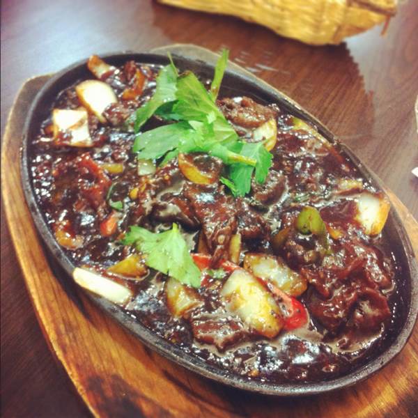 Hotplate Black Pepper Beef at West Co'z Cafe on #foodmento http://foodmento.com/place/195