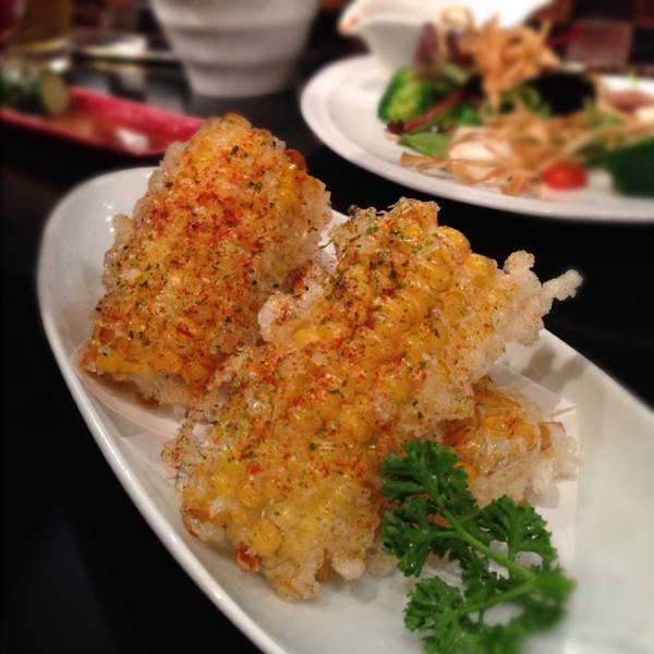 Crispy Corn with Smoked Taste (Chef's Special) at Ippudo (一風堂) on #foodmento http://foodmento.com/place/19