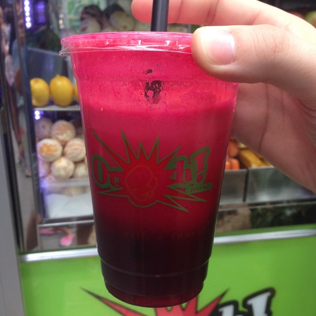 Anti Cancer (Red Apple, Beetroot, Carrot) Juice from Oomph! Juice Bar on #foodmento http://foodmento.com/dish/7584