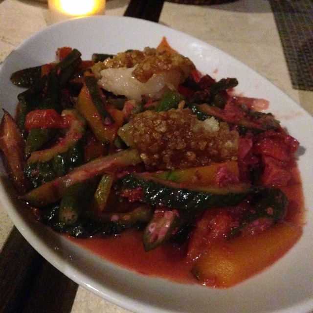 Pinakbet (Native Vegetables With Bitter Gourd & Shrimp Paste) at The Bellevue Resort on #foodmento http://foodmento.com/place/2084