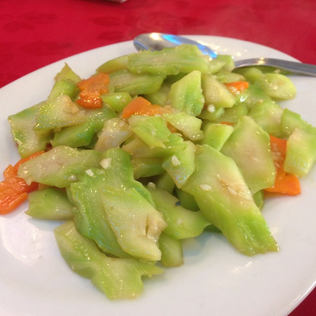 Stir-fried Broccoli Stem at Ming Kee Live Seafood on #foodmento http://foodmento.com/place/210
