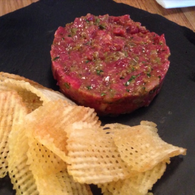Beef Tartare at Hell Of The North on #foodmento http://foodmento.com/place/2127