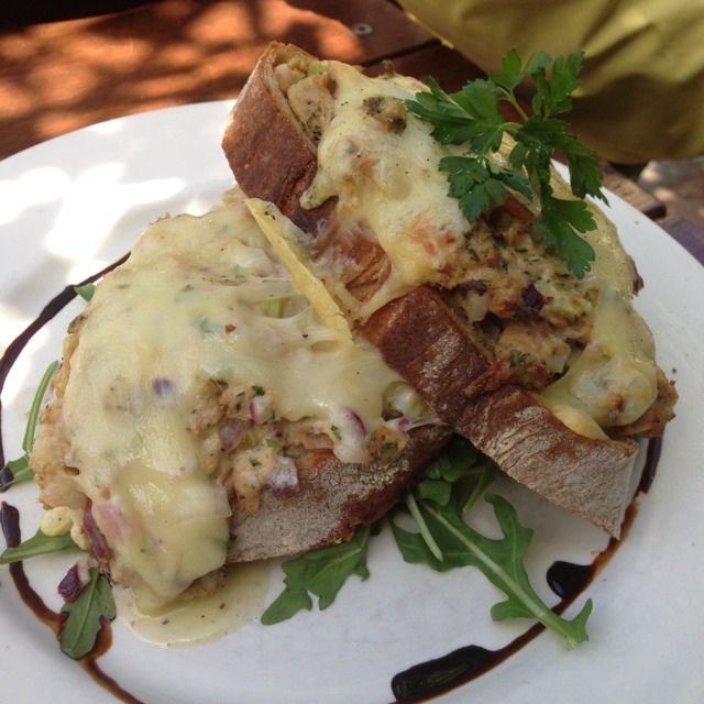 Artichoke & Caper Tuna Melt (on Sourdough With Swiss Cheese...) at Vudu Cafe & Larder on #foodmento http://foodmento.com/place/2183