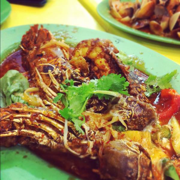 Chili Crayfish @ Hua Kee BBQ Seafood at Pasir Panjang Food Centre on #foodmento http://foodmento.com/place/219