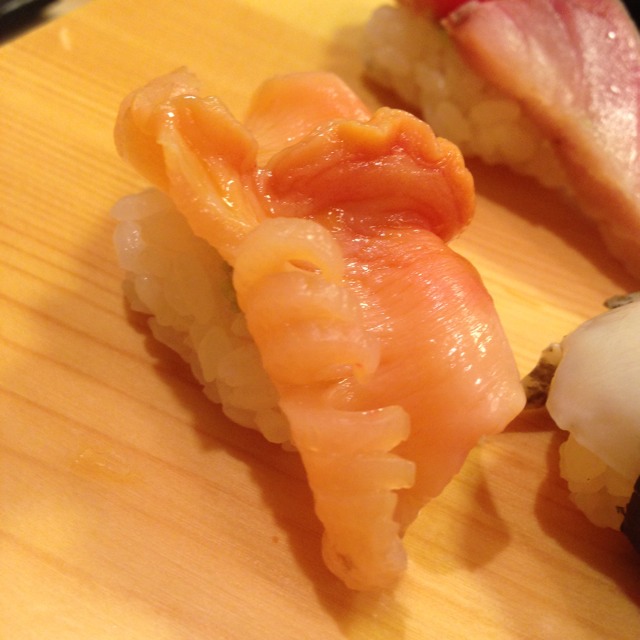 Akagai Sushi (Ark Shell) at 正寿司 on #foodmento http://foodmento.com/place/2253