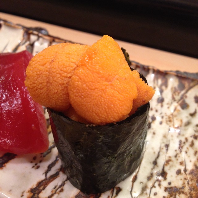 Uni Sushi (Sea Urchin) at 正寿司 on #foodmento http://foodmento.com/place/2253