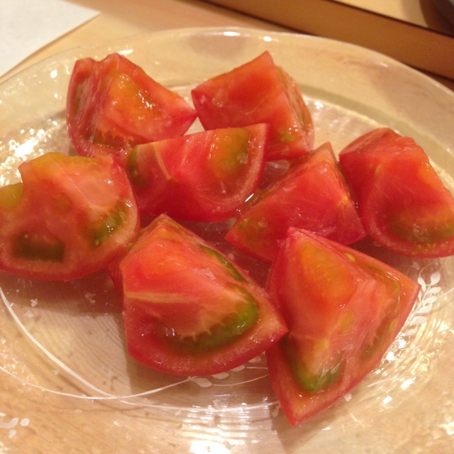 Sweet Local Tomatoes (Special) at 正寿司 on #foodmento http://foodmento.com/place/2253