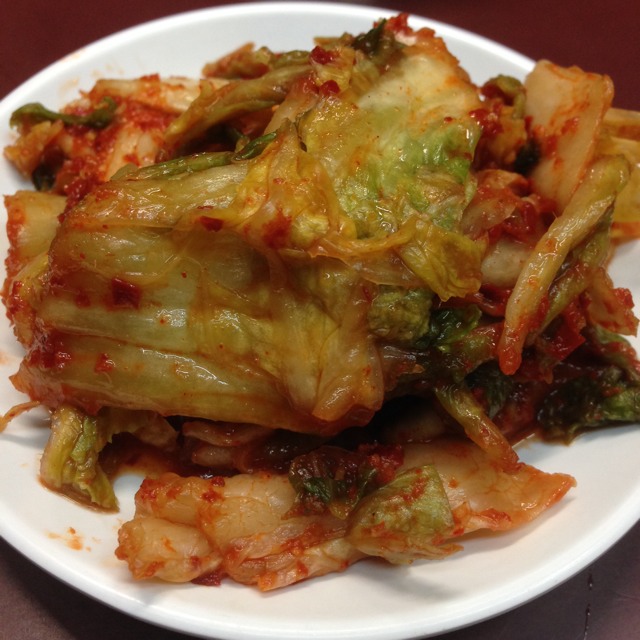 Korean Pickles at 博多長浜ラーメン みよし on #foodmento http://foodmento.com/place/2259