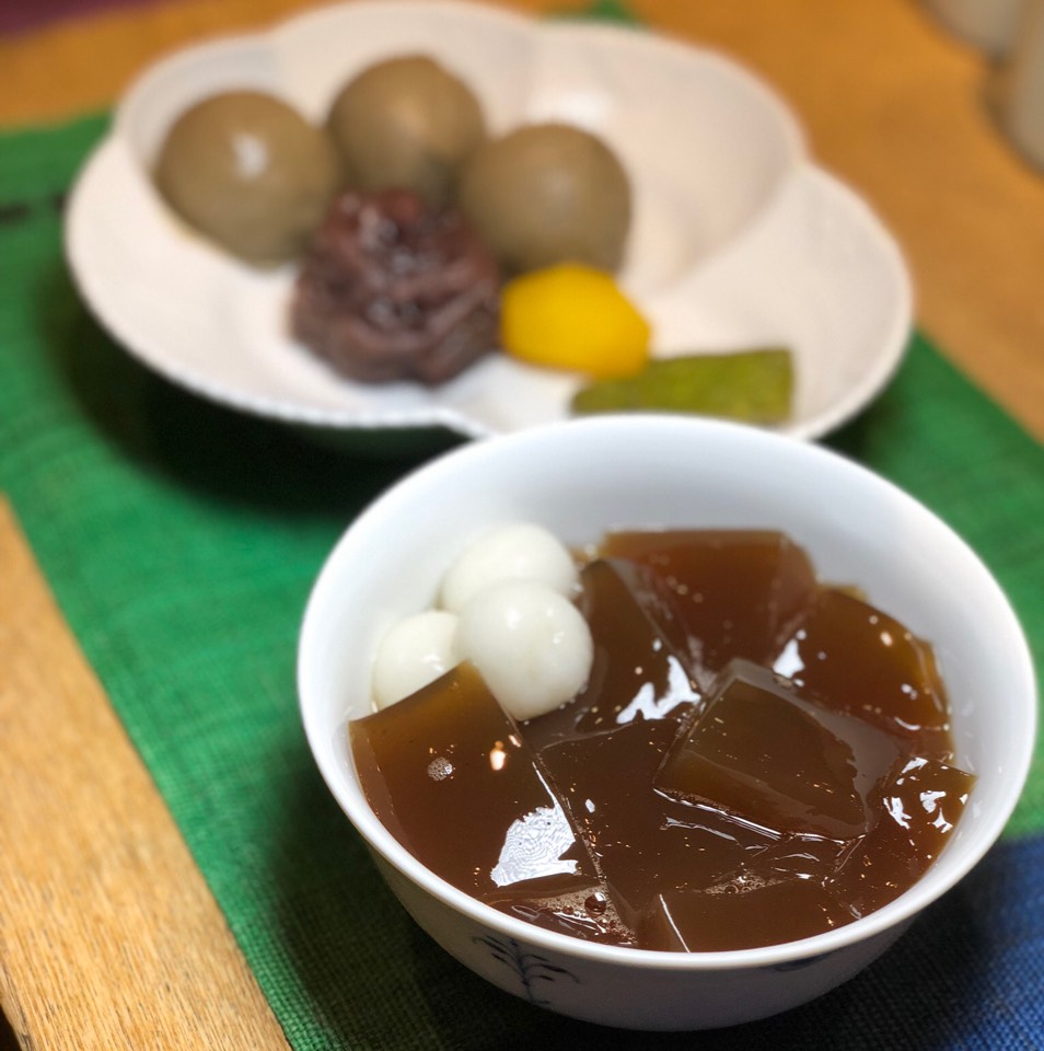 Tea Jelly (Hojicha) at 中村藤吉 京都駅店 on #foodmento http://foodmento.com/place/2272
