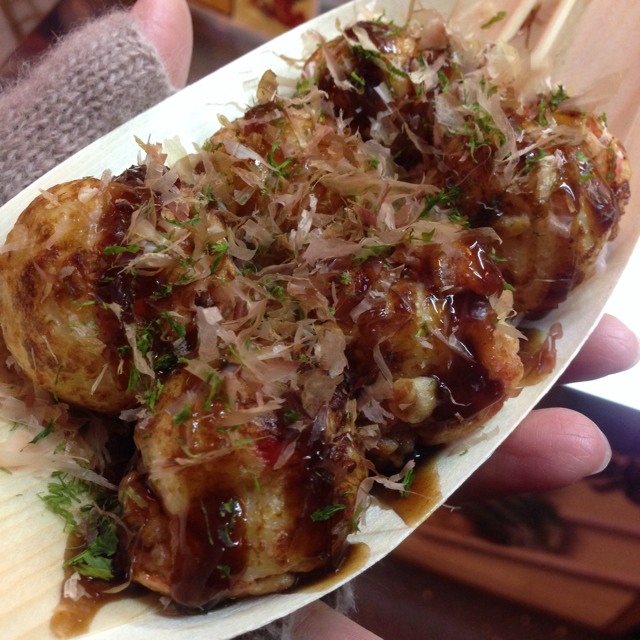 Takoyaki at 道頓堀 (Dotonbori) on #foodmento http://foodmento.com/place/2305