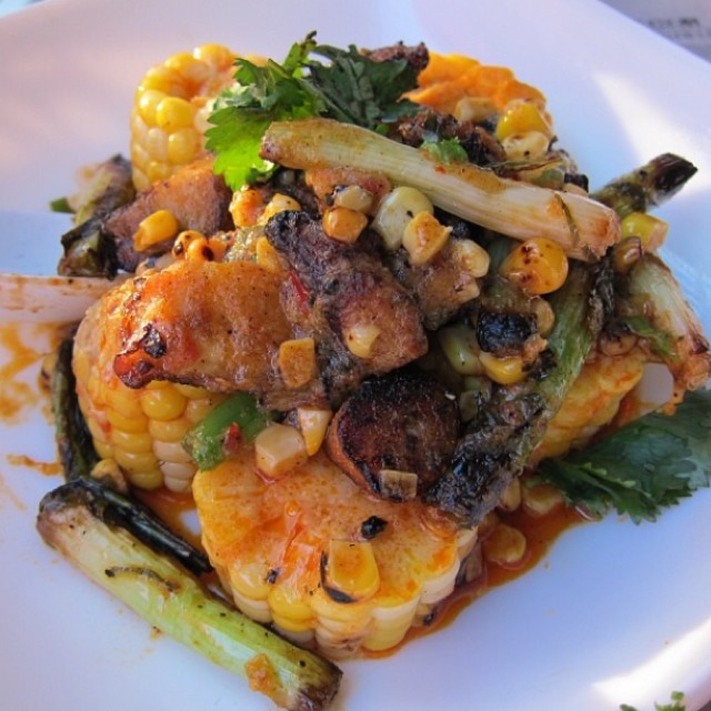 Wok-Charred Octopus + Grilled Corn at Myers + Chang on #foodmento http://foodmento.com/place/2417