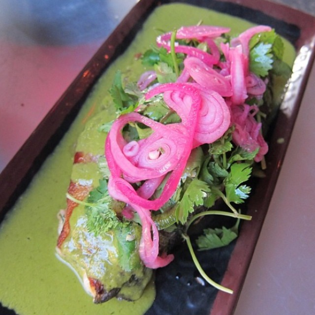 Crispy Whole Fish, Green Curry, Chili Salt, Pickled Shallots at Myers + Chang on #foodmento http://foodmento.com/place/2417