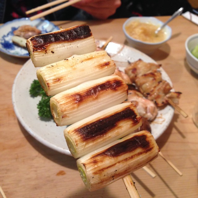 Grilled Leeks at 鳥やき 宮川 on #foodmento http://foodmento.com/place/2440