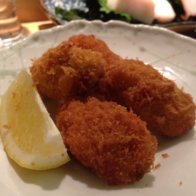Kaki Furia (Fried Oysters) at Chikuwa Tei on #foodmento http://foodmento.com/place/246