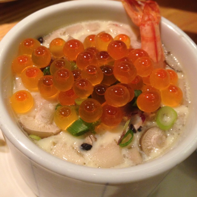 Ikura Chawan Mushi (w Fish Roe) from Chikuwa Tei on #foodmento http://foodmento.com/dish/5088