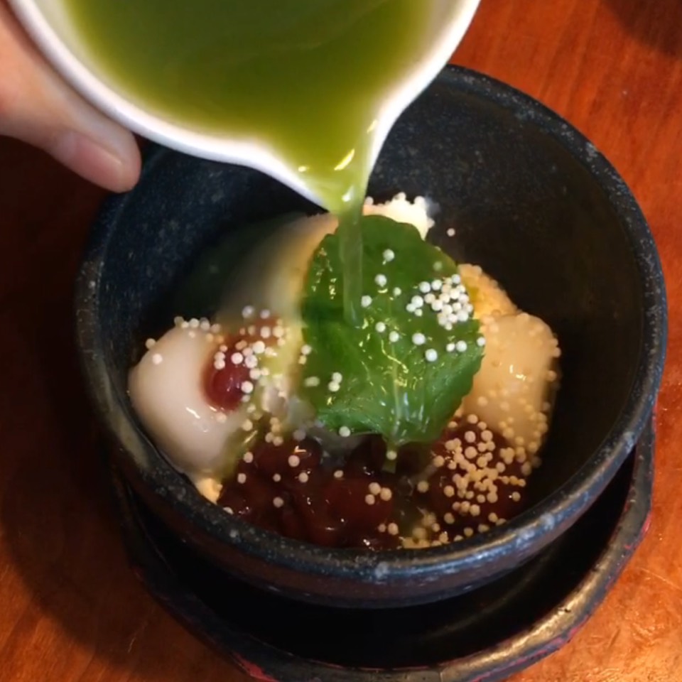 Green Tea Affogato at Yakitori Totto on #foodmento http://foodmento.com/place/2540
