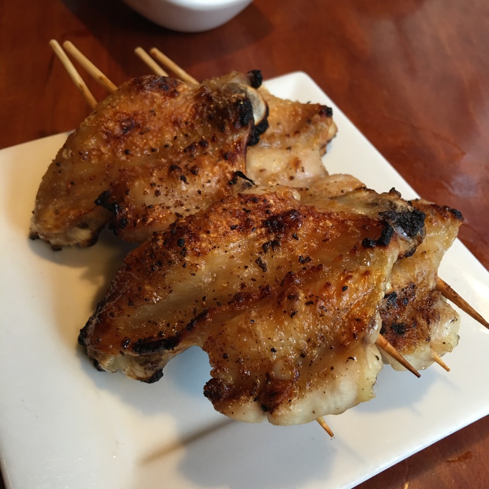 Tebasaki Yakitori Wings At Yakitori Totto On Foodmento