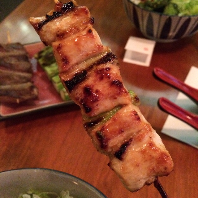 Negima (Grilled Tender Chicken with Scallion) at Yakitori Totto on #foodmento http://foodmento.com/place/2540