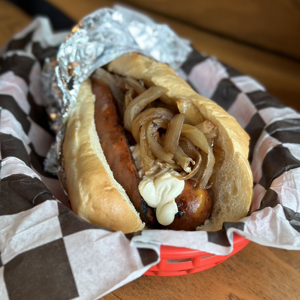 Elk Jalapeno Cheddar Dog $12 at Biker Jim's Gourmet Dogs on #foodmento http://foodmento.com/place/2555
