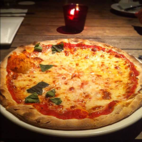 Pizza (Tomato, Mozzarella, Basil) at Da Paolo Bistro Bar on #foodmento http://foodmento.com/place/25