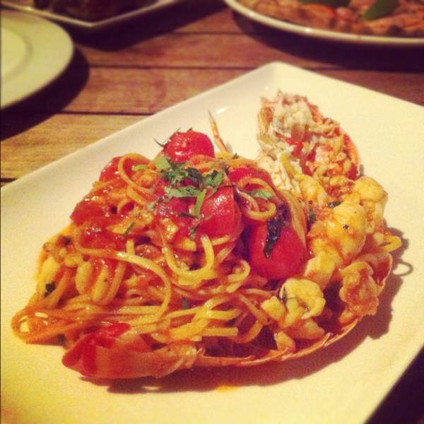Homemade Tagliolini with Lobster and Crayfish at Da Paolo Bistro Bar on #foodmento http://foodmento.com/place/25