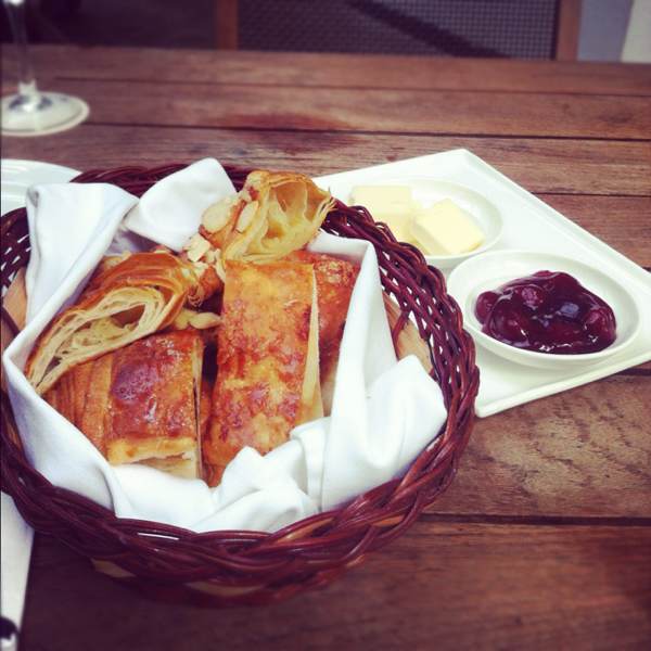 Basket of Freshly Baked Bread & Pastry at Da Paolo Bistro Bar on #foodmento http://foodmento.com/place/25