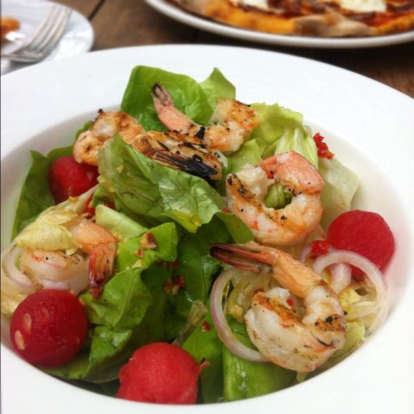 Salad: Char Grilled Prawns, Baby Lettuce... at Da Paolo Bistro Bar on #foodmento http://foodmento.com/place/25