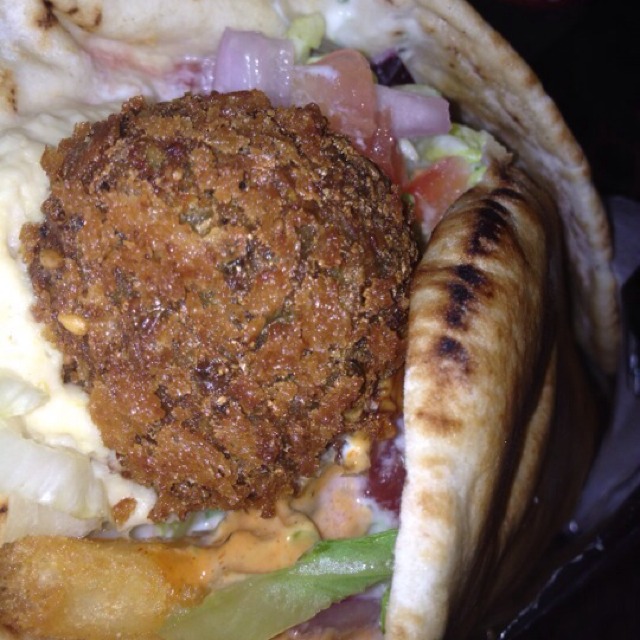 Falafel Wrap from Kebabalicious on #foodmento http://foodmento.com/dish/9950