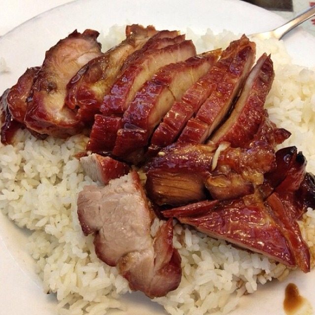 Char Siew Rice at Great N.Y. Noodletown on #foodmento http://foodmento.com/place/2667