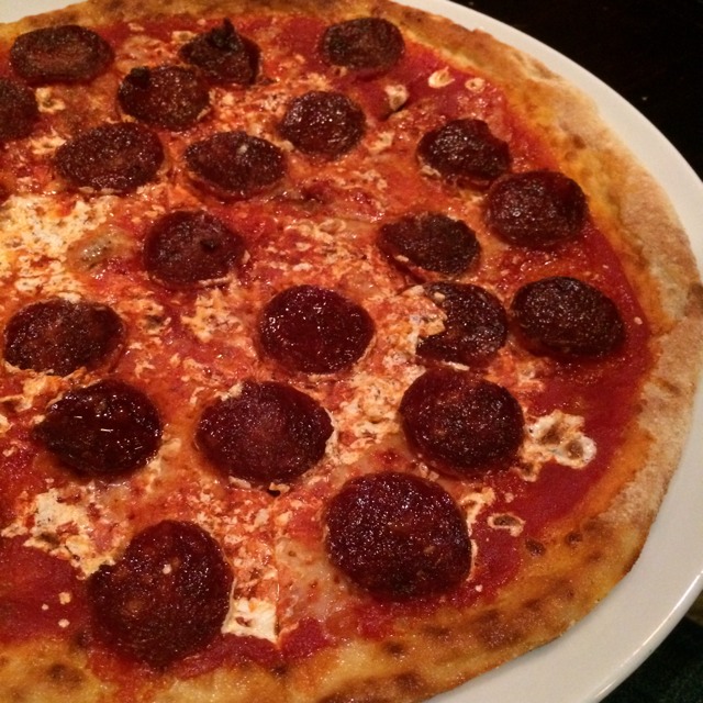 Pepperoni Pizza (Spicy Salami, Cacio...) from Otto Enoteca Pizzeria (CLOSED) on #foodmento http://foodmento.com/dish/11079