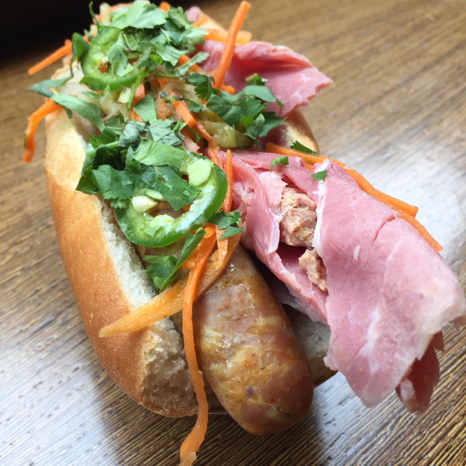 Banh Mi Sandwich (Thai Sausage, Jamon De Paris Pate...) from Épicerie Boulud on #foodmento http://foodmento.com/dish/10178