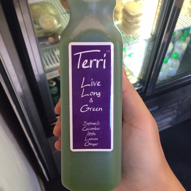 Long Live & Green (Spinach, Cucumber, Apple, Lemon, Ginger) Juice at Terri on #foodmento http://foodmento.com/place/2688