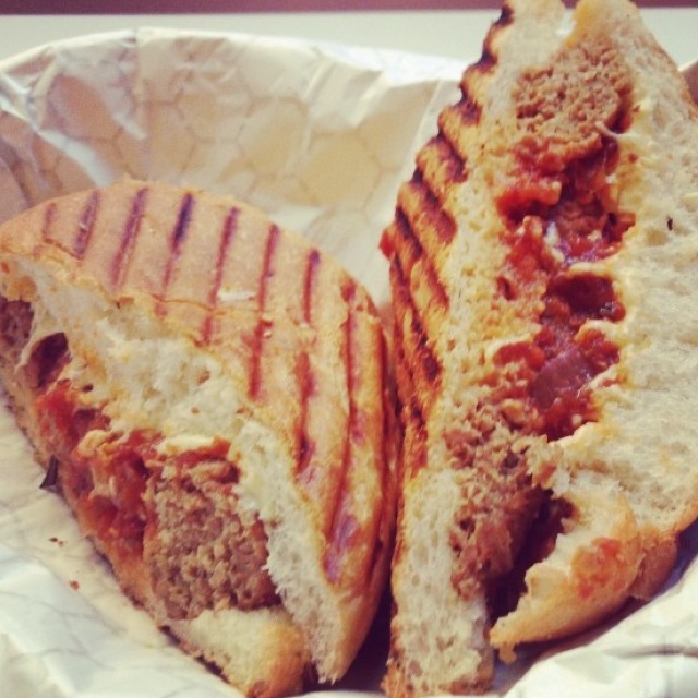 Meatball Sub Sandwich (Vegetarian) at Terri on #foodmento http://foodmento.com/place/2688