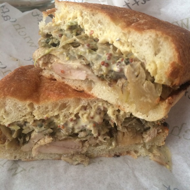 Roasted Chicken Sandwich from 'wichcraft (CLOSED) on #foodmento http://foodmento.com/dish/19389