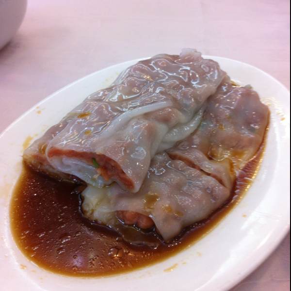 Steamed Rice Flour Roll with Beef from 四五六上海菜館 Restaurant 456 on #foodmento http://foodmento.com/dish/928