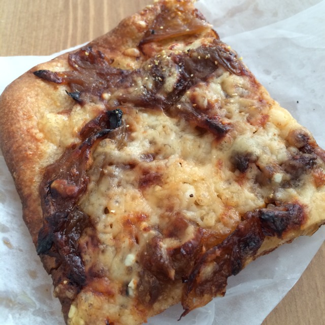 Caramelized Onion w Parmesan Reggiano Flatbread  at Levain Bakery on #foodmento http://foodmento.com/place/2729