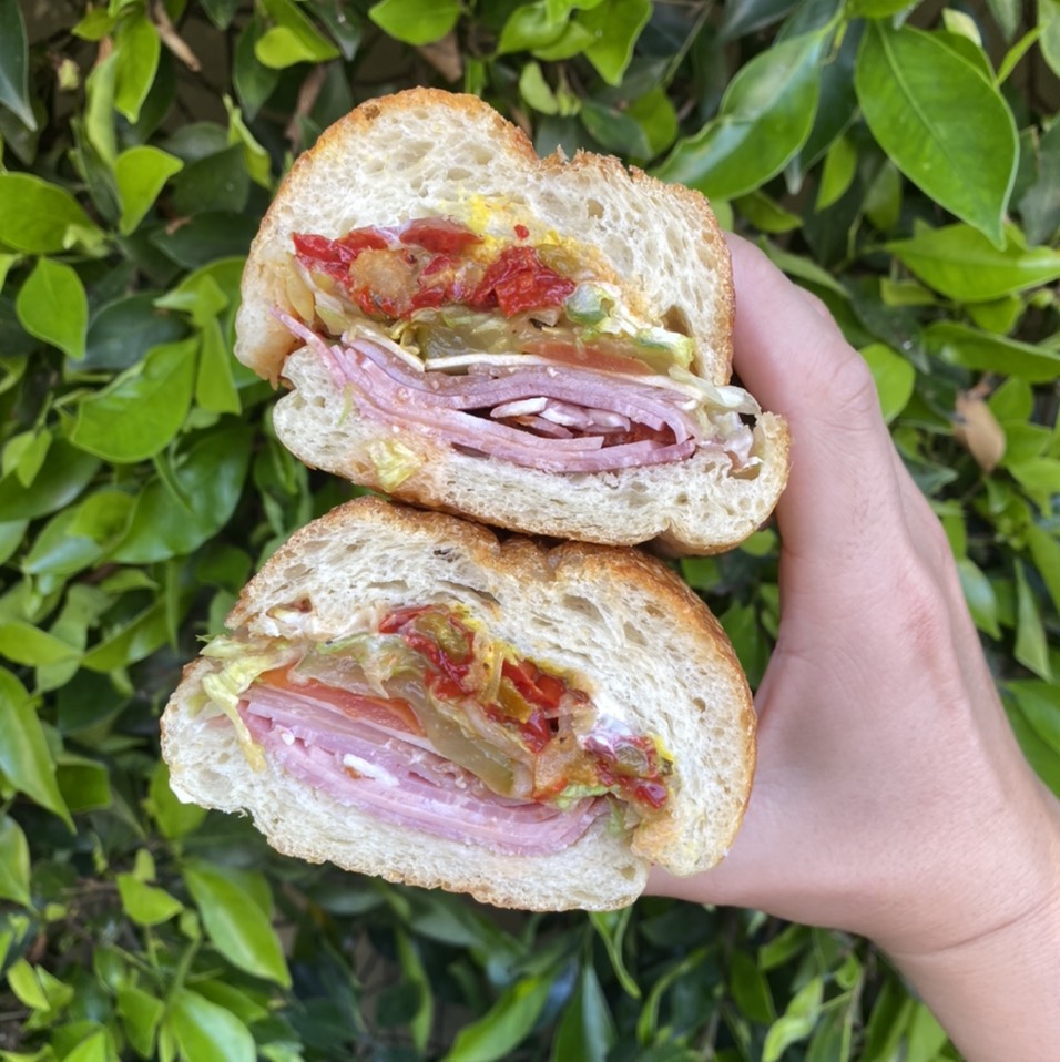 Godmother Sandwich (Genoa Salami, Ham, Prosciutto...) from Bay Cities Italian Deli & Bakery on #foodmento http://foodmento.com/dish/10545