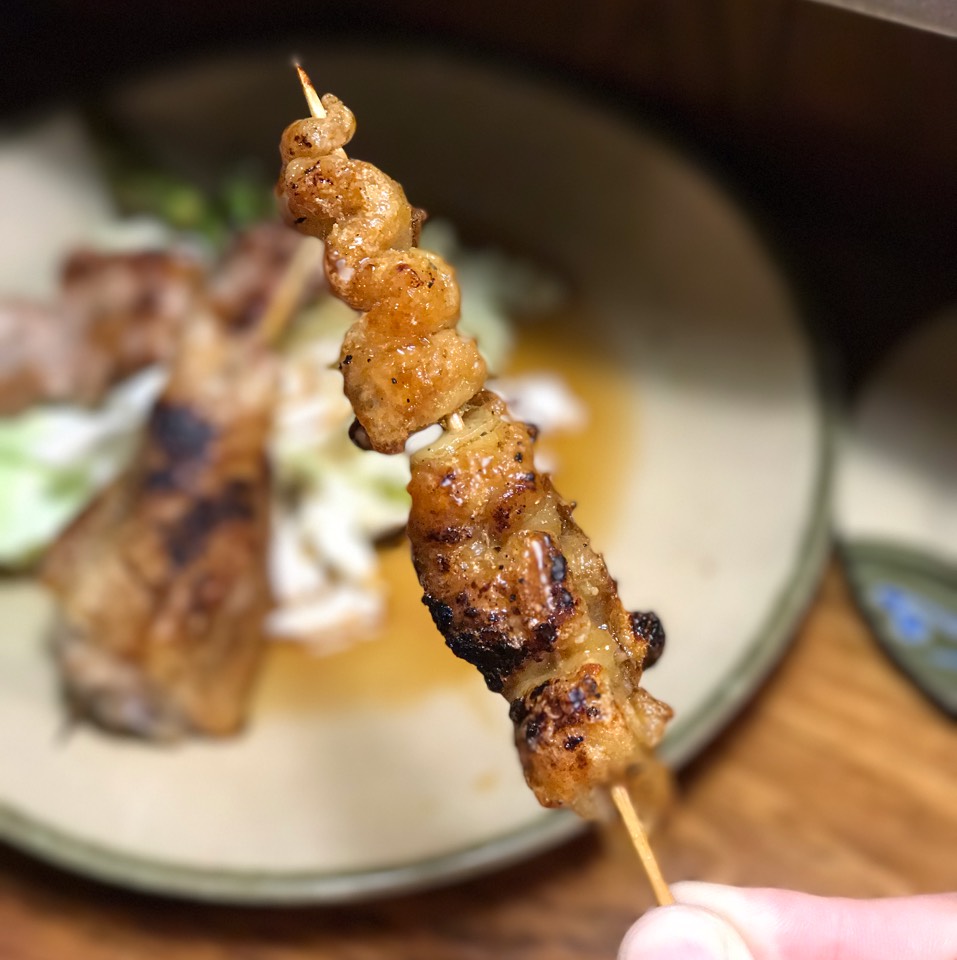 Kawa (Chicken Skin) at Yakitori Taisho on #foodmento http://foodmento.com/place/2762