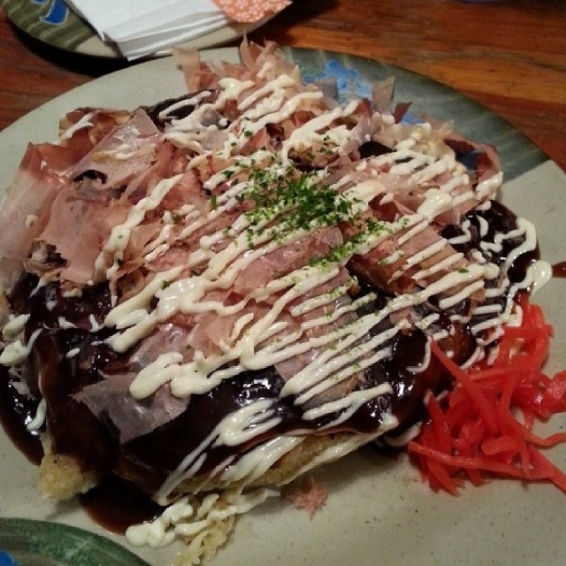Okonomiyaki at Yakitori Taisho on #foodmento http://foodmento.com/place/2762