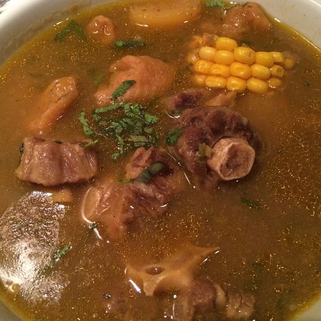 Sancocho De Cola (Colombian Oxtail Soup) at Empanada Mama on #foodmento http://foodmento.com/place/2765