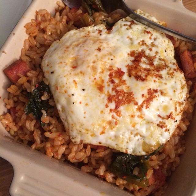 Kimchi Fried Rice at Chez Victoria (PRIVATE) on #foodmento http://foodmento.com/place/2777