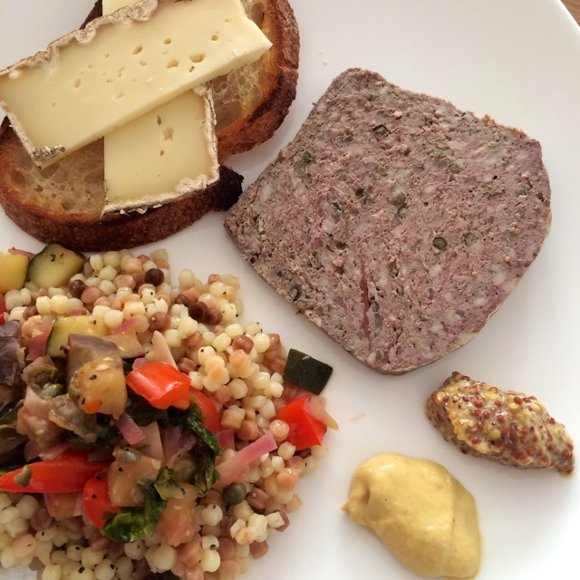 Country Pork Pate, Eggplant Caponata, Cheese... at Chez Victoria (PRIVATE) on #foodmento http://foodmento.com/place/2777