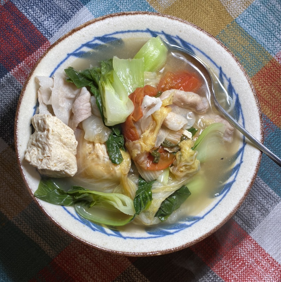 Cod Fish Bone Noodle Soup at Chez Victoria (PRIVATE) on #foodmento http://foodmento.com/place/2777