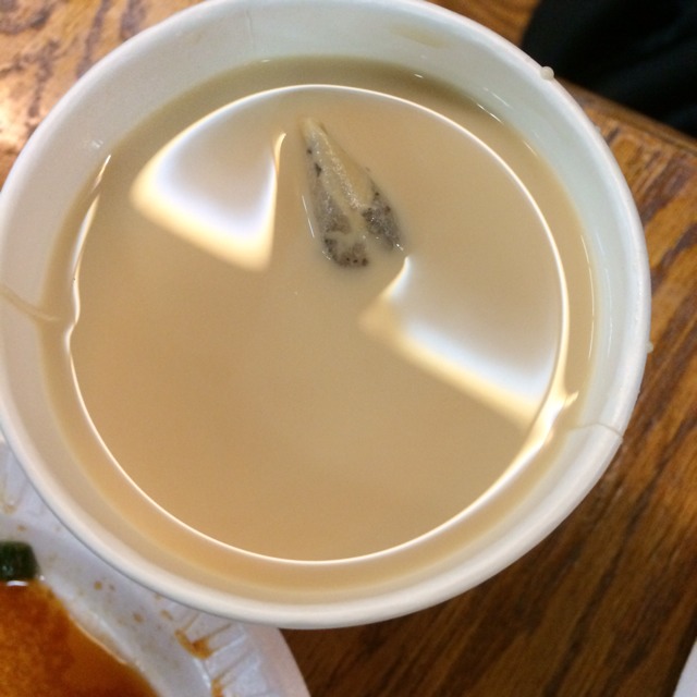 Tea With Milk from Vanessa's Dumpling House on #foodmento http://foodmento.com/dish/10973