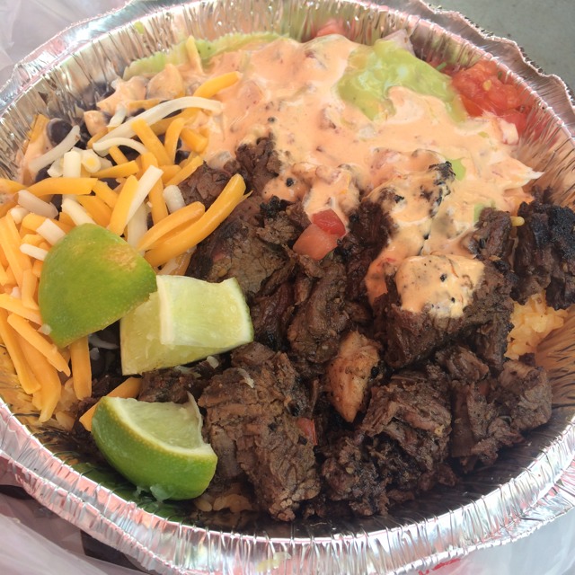 Carne Asada (Hanger Steak) Bowl at Calexico Cart (CLOSED) on #foodmento http://foodmento.com/place/2867
