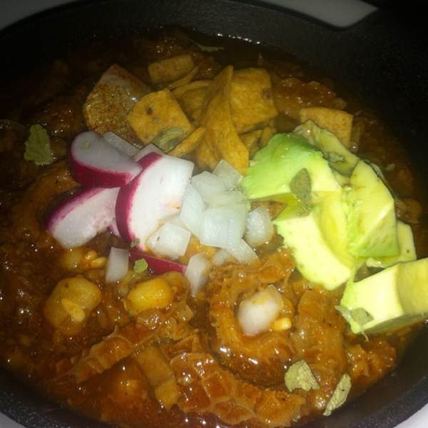 Barrio Tripe w Beer & Avocado at The Dutch on #foodmento http://foodmento.com/place/286
