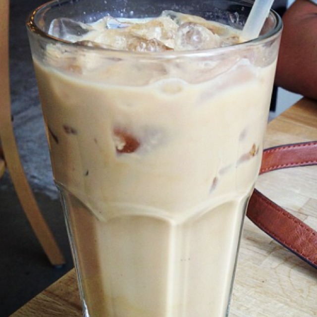 The Eclipse Latte (Coconut Ginger) from Voltage Coffee & Art (CLOSED) on #foodmento http://foodmento.com/dish/11664
