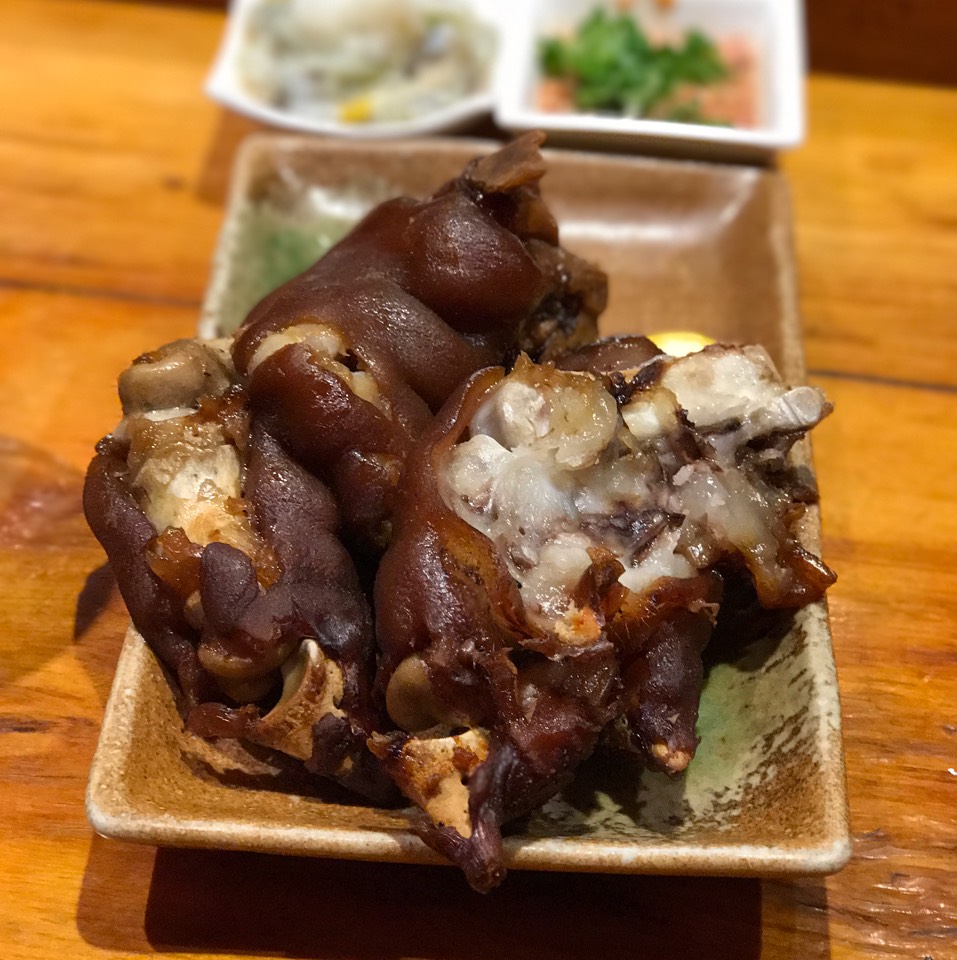 Tonsoku (Marinated Pork Feet) at Village Yokocho on #foodmento http://foodmento.com/place/2994