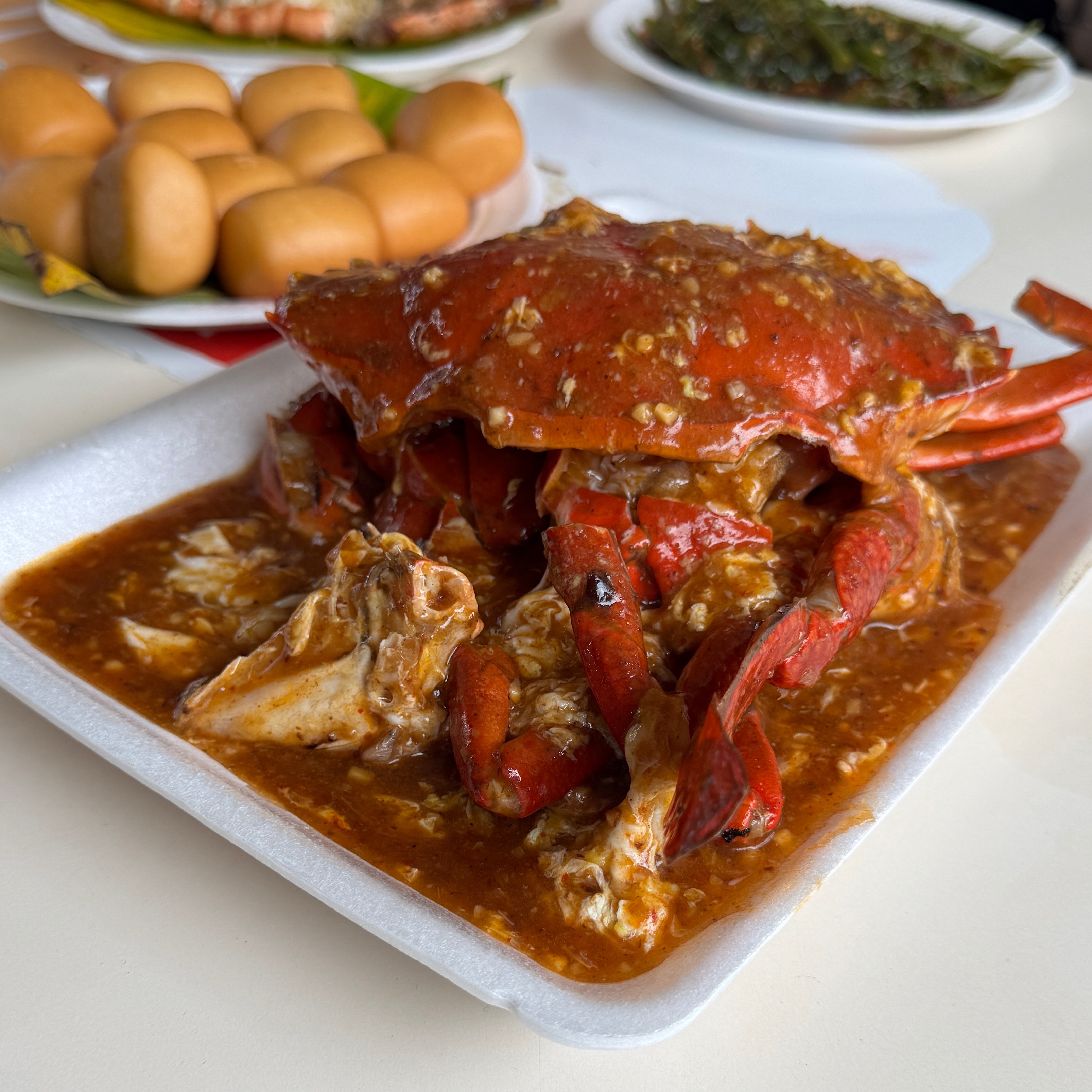 Chilli Crab (Hai Kee Stall 01-78) $50 at Newton Circus Food Centre on #foodmento http://foodmento.com/place/2
