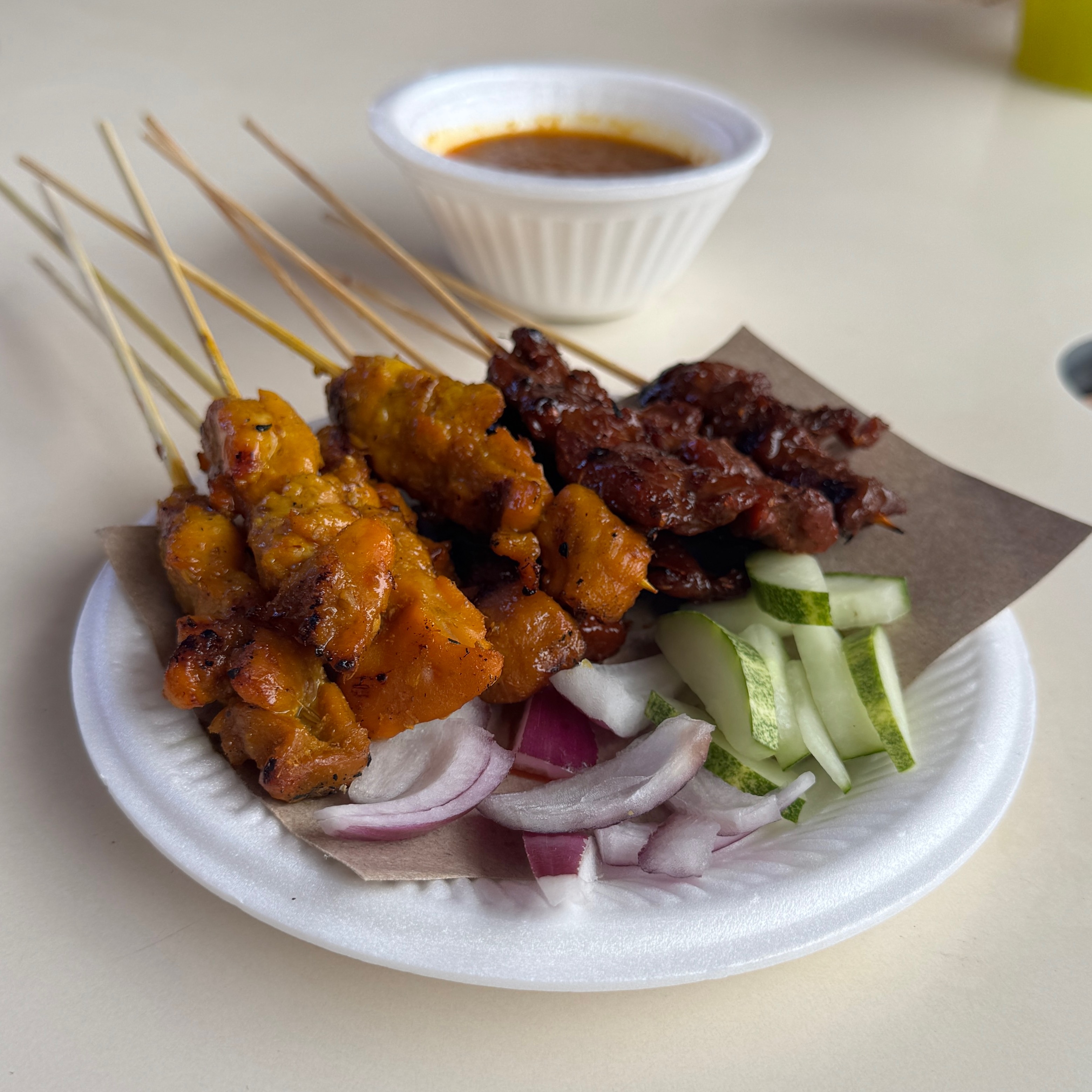 Chicken Satay @ Best Satay 01-22 $.90 Each at Newton Circus Food Centre on #foodmento http://foodmento.com/place/2